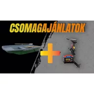   Łódź Latrex 275 + silnik elektryczny Dawn Marine 32 lbs + akumulator ZAP Energy Plus 80 Ah