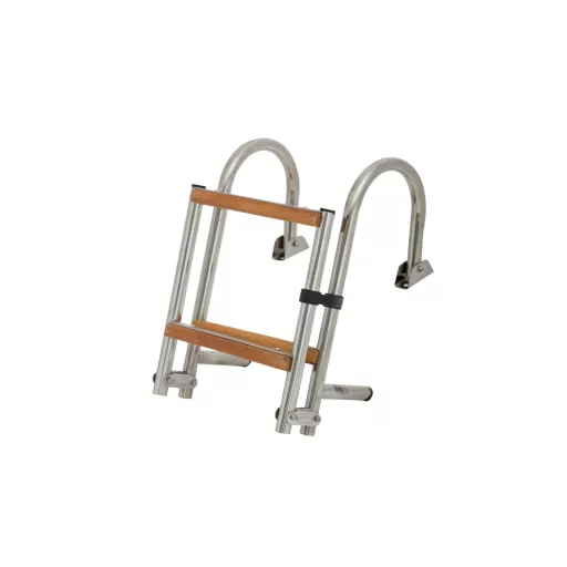 Drabinka fryzjerska 3 stopnie składana metal tek 72x19cm EVA