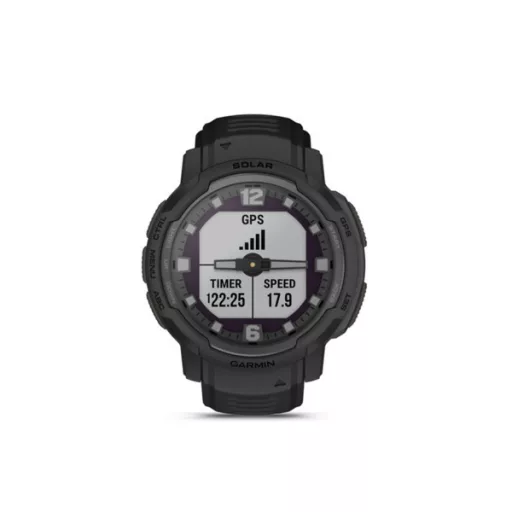 Garmin Instinct Crossover Solar Tactical Fekete Okosóra