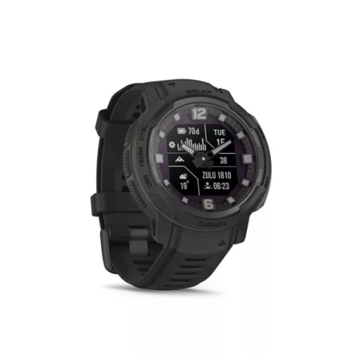 Garmin Instinct Crossover Solar Tactical Fekete Okosóra