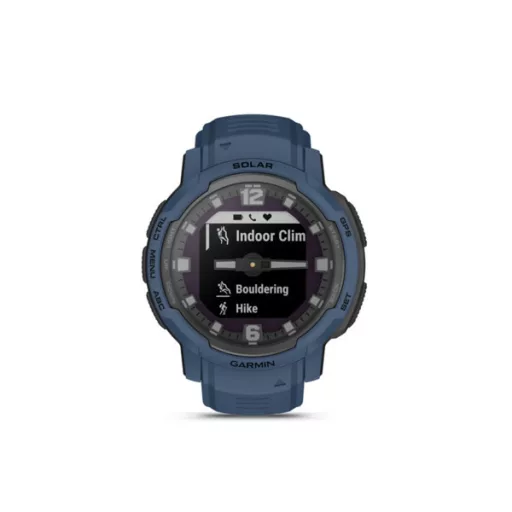 Garmin Instinct Crossover Solar Árapály kék Okosóra