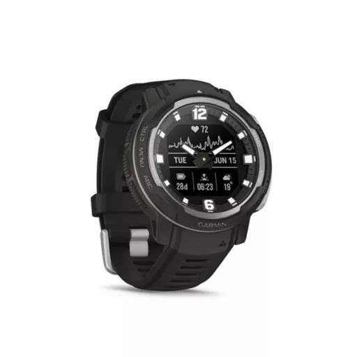 Garmin Instinct Crossover Fekete Okosóra