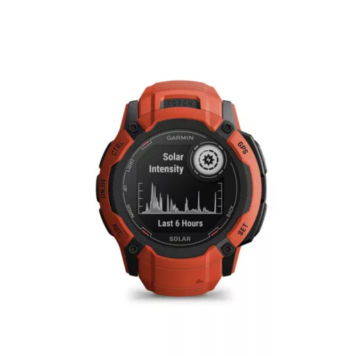 Garmin Instinct 2X Solar piros (ED) Okosóra