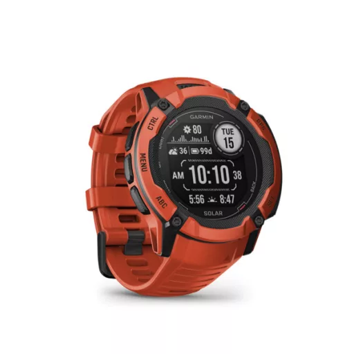 Garmin Instinct 2X Solar piros (ED) Okosóra