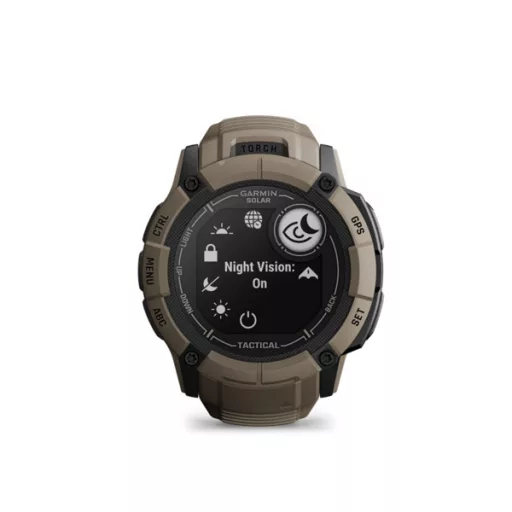 Garmin Instinct 2X Solar Tactical coyote (ED) Okosóra