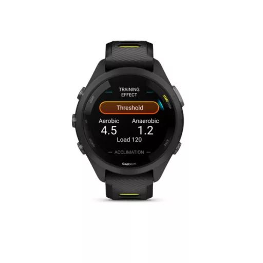 Garmin Forerunner 265S fekete-sárga (ED) Okosóra