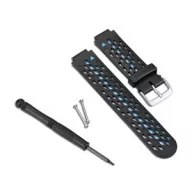 Óraszíj Garmin Forerunner 220/620 fekete/kék Okosórához