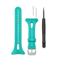   Óraszíj Garmin Forerunner 10/15 zöld (teal) kicsi Okosórához