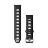   Óraszíj Garmin 22 mm. Fekete-szürke Forerunner 965 Okosórához