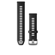   Óraszíj Garmin 22 mm. Fekete-szürke (Quick Release) Forerunner 265 Okosórához