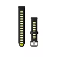   Óraszíj Garmin 18 mm. Fekete-sárga (Quick Release) Forerunner 265S Okosórához