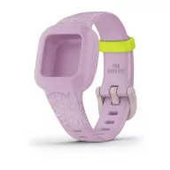 Óraszíj Garmin vivofit JR3 Lila virág Okosórához