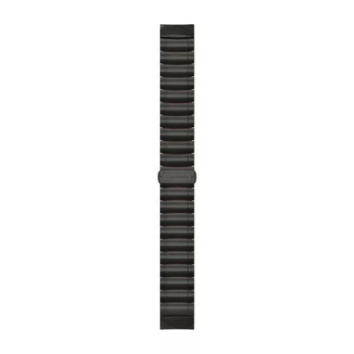 Óraszíj Garmin 22 mm hibrid titánium DLC bevonat/vörös (QuickFit) MARQ Okosórához