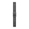 Óraszíj Garmin 22 mm titánium DLC titánium, szénfekete (QuickFit ) Fenix 5 Plus Okosórához