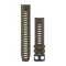 Óraszíj Garmin Instinct coyote tan szilikon, fekete csat Okosórához