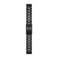   Óraszíj Garmin 22 mm titanium DLC bevonattal, titánium (QuickFit) Fenix 6 Okosórához