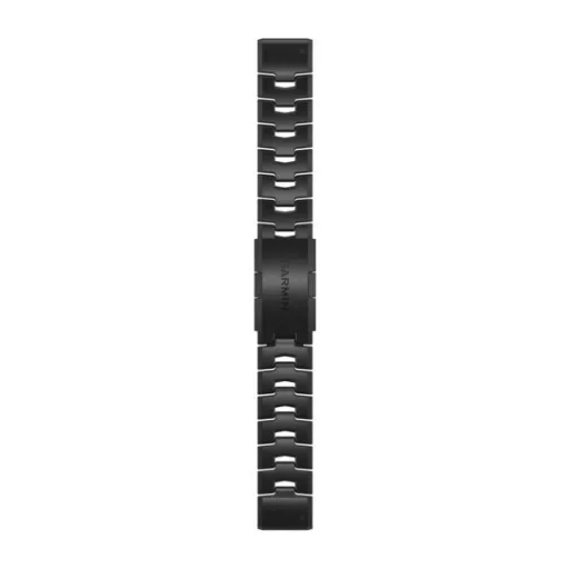 Óraszíj Garmin 22 mm titanium DLC bevonattal, titánium (QuickFit) Fenix 6 Okosórához