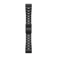   Óraszíj Garmin 26 mm titanium DLC bevonattal, titanium (QuickFit) Fenix 6X Okosórához