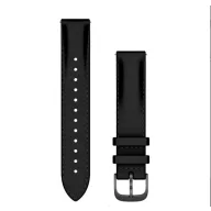   Óraszíj Garmin 18 mm fekete bőr (Quick Release) Okosórához