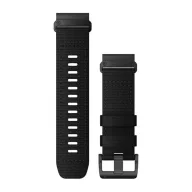   Óraszíj Garmin 26 mm taktikai fekete nylon, fekete csat (QuickFit) Okosórához