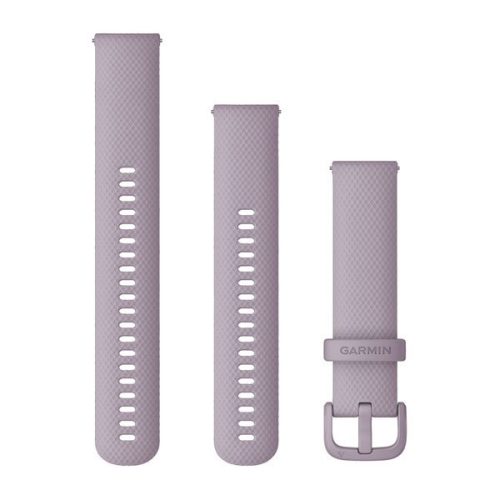 Óraszíj Garmin 20 mm orchidea szilikon, orchidea csat (Quick Release) Okosórához