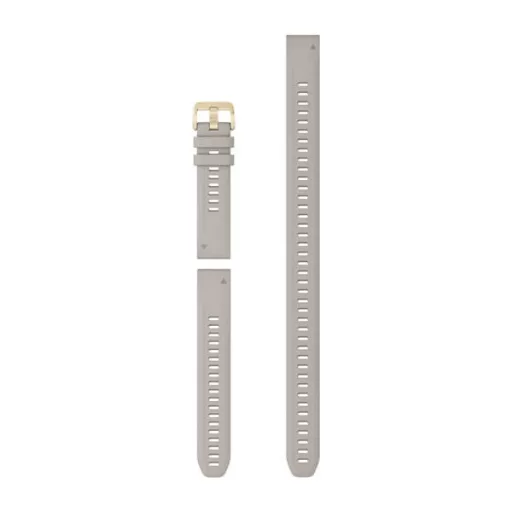 Óraszíj Garmin Descent Mk2S LightSand szilikon, óraszíj-toldóval Okosórához