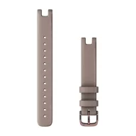   Óraszíj Garmin Lily 14 mm paloma olasz bőr, sötét bronz csat Lily (110-175mm) Okosórához