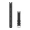 Óraszíj Garmin Lily 14 mm fekete olasz bőr (nagy), krémarany csat Lily (120-195mm) Okosórához