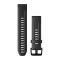 Óraszíj Garmin 20 mm fekete szilikon (QuickFit) (Fenix 7S) Okosórához