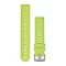 Óraszíj Garmin 22 mm Electric Lime szilikon (Instinct 2) Okosórához