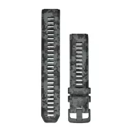  Óraszíj Garmin 22 mm grafit camo szilikon (Instinct 2) Okosórához