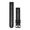 Óraszíj Garmin 22 mm fekete szilikon  (Instinct 2) Okosórához