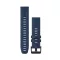 Óraszíj Garmin 22 mm kapitány kék szilikon (QuickFit) (Quatix 7) Okosórához