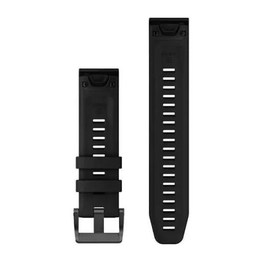Óraszíj Garmin 22 mm fekete, búvár (QuickFit) Descent Okosórához