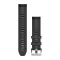 Óraszíj Garmin 22 mm fekete szilikon (QuickFit), MARQ (Gen 2) Okosórához