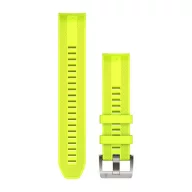   Óraszíj Garmin 22 mm neon sárga szilikon (QuickFit), MARQ (Gen 2) Okosórához