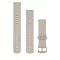 Óraszíj Garmin 18 mm francia szürke szilikon (Quick Release) Venu 3S Okosórához