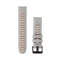 Óraszíj Garmin 22 mm szürke/narancs szilikon (QuickFit) Okosórához