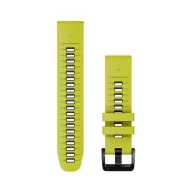   Óraszíj Garmin 22 mm lime/grafit szilikon (QuickFit) Okosórához