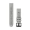 Óraszíj Garmin 22 mm szürke/mohazöld szilikon (QuickFit) Okosórához