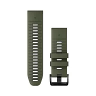   Óraszíj Garmin 26 mm mohazöld/grafit szilikon (QuickFit) Okosórához