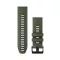 Óraszíj Garmin 26 mm mohazöld/grafit szilikon (QuickFit) Okosórához