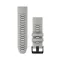 Óraszíj Garmin 26 mm szürke/mohazöld szilikon (QuickFit) Okosórához