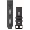 Óraszíj Garmin 26 mm grafit szilikon (QuickFit) Okosórához