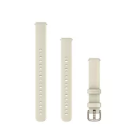   Óraszíj Garmin Lily 2 14mm szilikon, kókusz, krémarany csattal (110-175mm) Okosórához