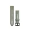 Óraszíj Garmin 20 mm oliva/szürke szilikon (QuickFit) Okosórához