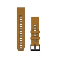   Óraszíj Garmin 22 mm sötét okker/szürke szilikon (QuickFit) Okosórához