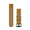 Óraszíj Garmin 22 mm sötét okker/szürke szilikon (QuickFit) Okosórához