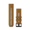 Óraszíj Garmin 26 mm sötét okker/szürke szilikon (QuickFit) Okosórához
