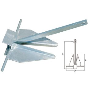 Anchor Danforth 2 kg